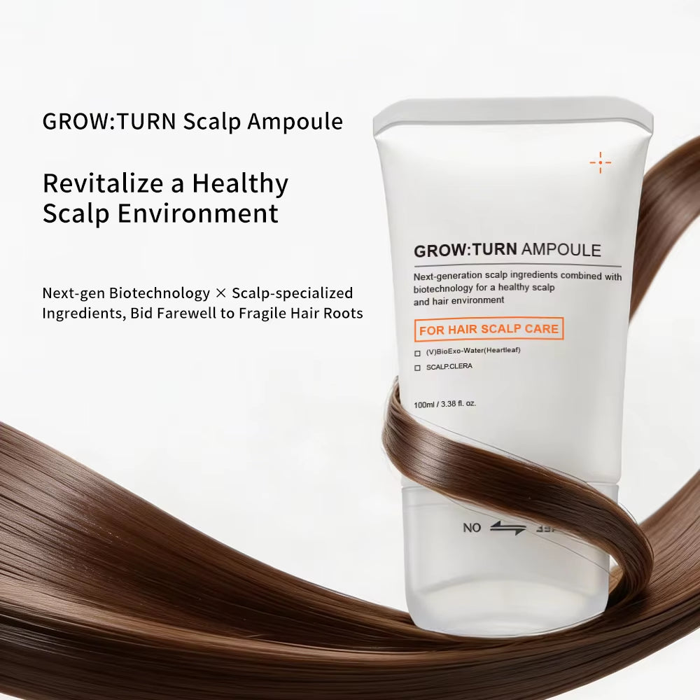 Peptide Hair Growth Serum Korean Fast Effect for Hair Treatment Growth Scalp Serum Peptide PDRN Hair Growth Serum