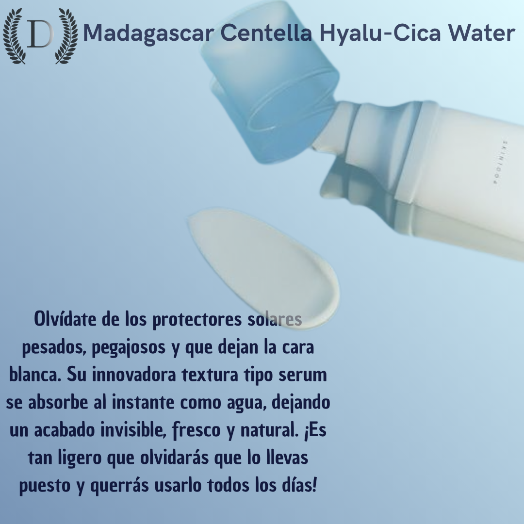 Hyalu-Cica Water-Fit Sun Serum UV 50Ml , crema de sol Coreana