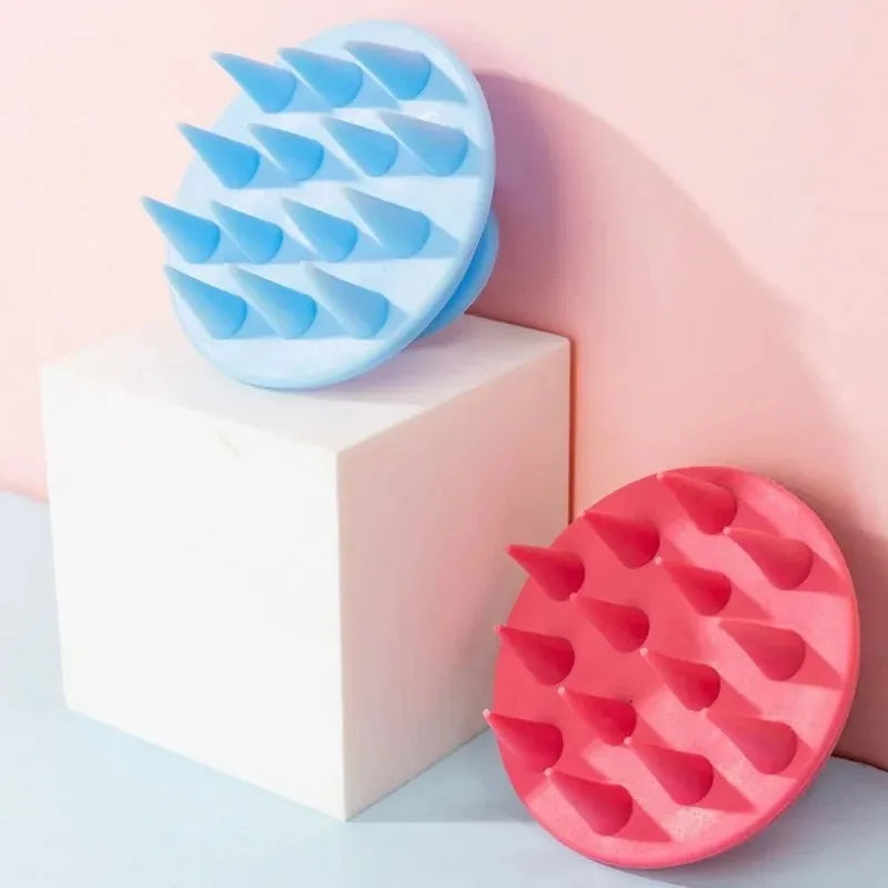 1PCS Silicone Hair Brush Scalp Massager for Hair Growth Mold-Free Shampoo Scrubber Scalp Exfoliator - Hair Care Tool